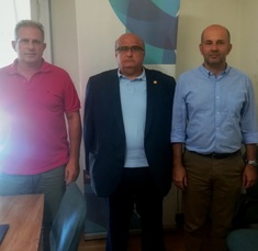Ο ΠΡΥΤΑΝΗΣ ΤΟΥ ΠΑΝΕΠΙΣΤΗΜΙΟΥ ΠΑΤΡΩΝ ΕΠΙΣΚΕΦΘΗΚΕ ΤΑ ΓΡΑΦΕΙΑ ΤΟΥ ΓΕΩΤ.Ε.Ε. ΣΤΗΝ ΠΑΤΡΑ